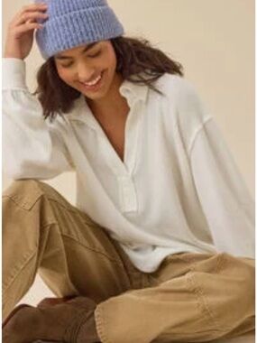 Altar'd State Ivory Henley Pullover